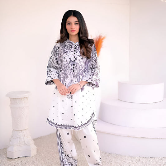 Zehra Noir 2PC Suit