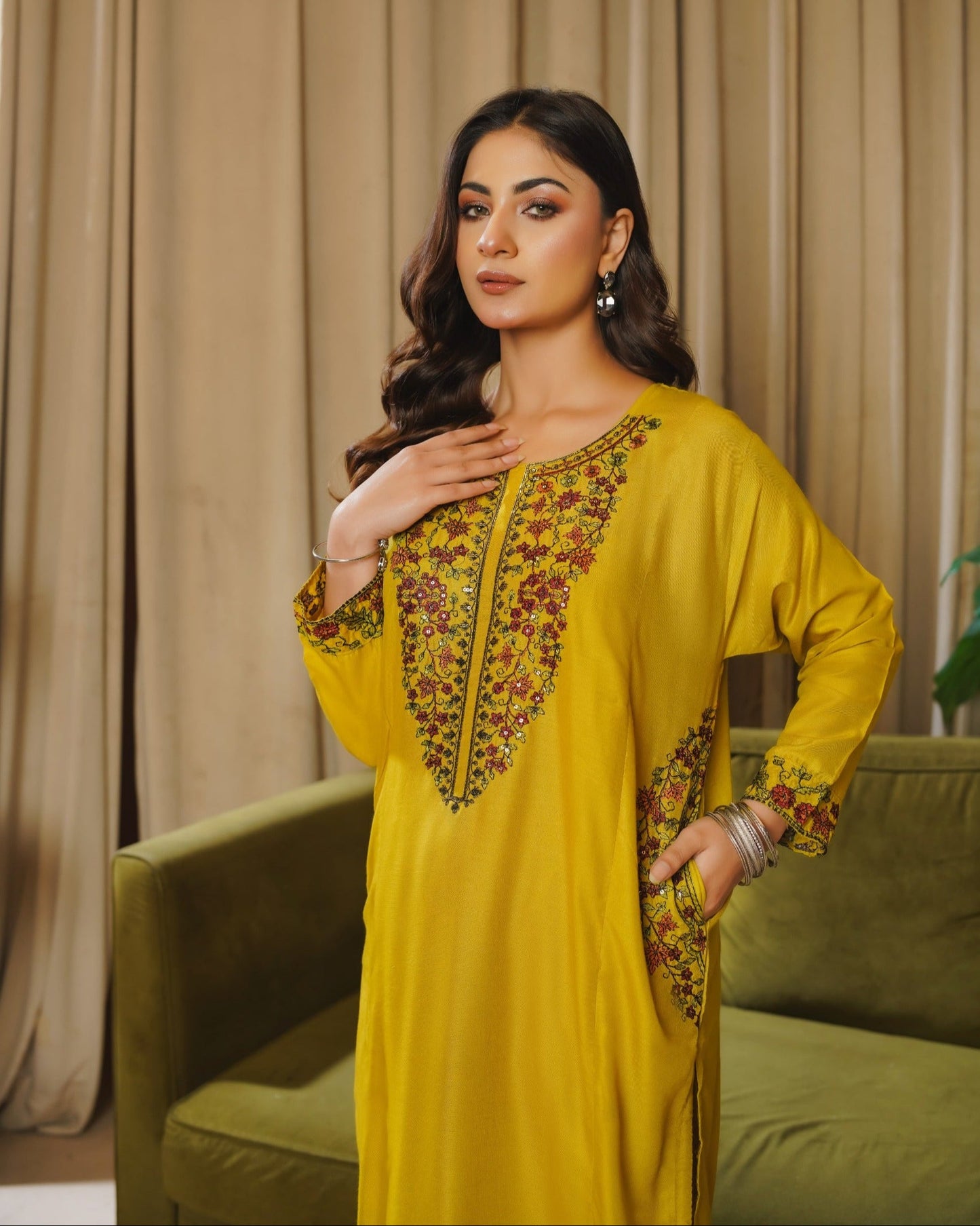 Sequence Olive 2PC Suit