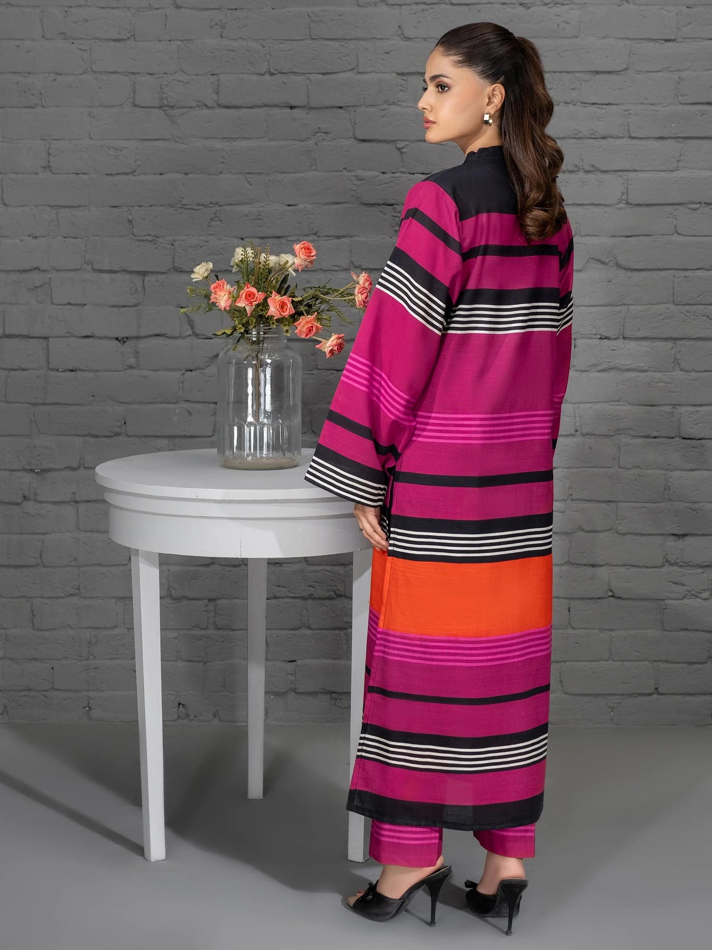 Stripe Pop Fusion 2PC SUIT
