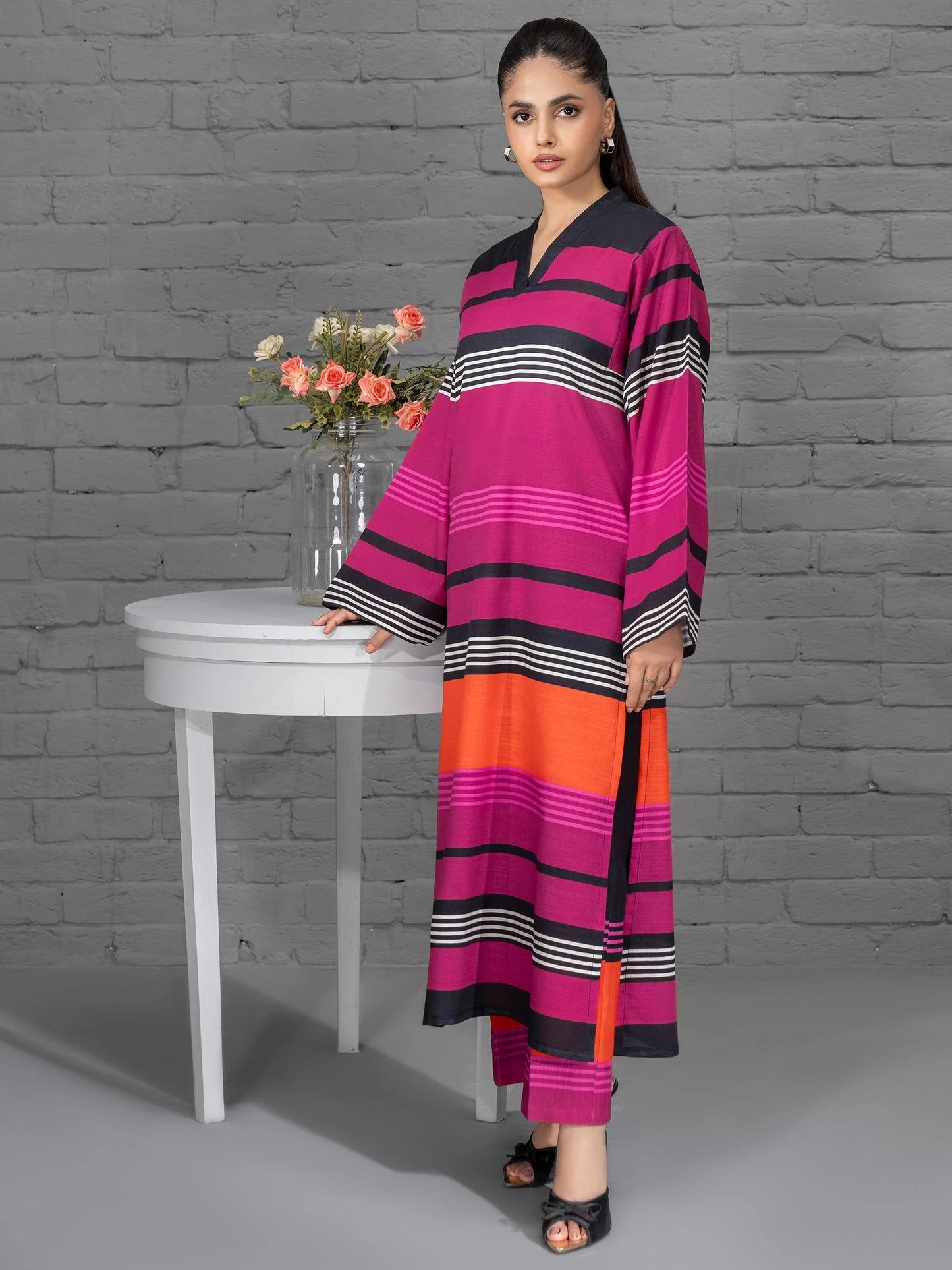 Stripe Pop Fusion 2PC SUIT